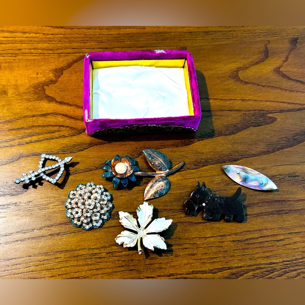 Vintages brooches 💕